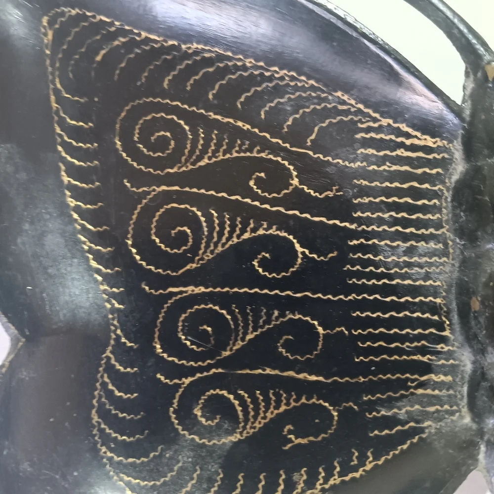 Black Butterfly Decorative Plate 5
